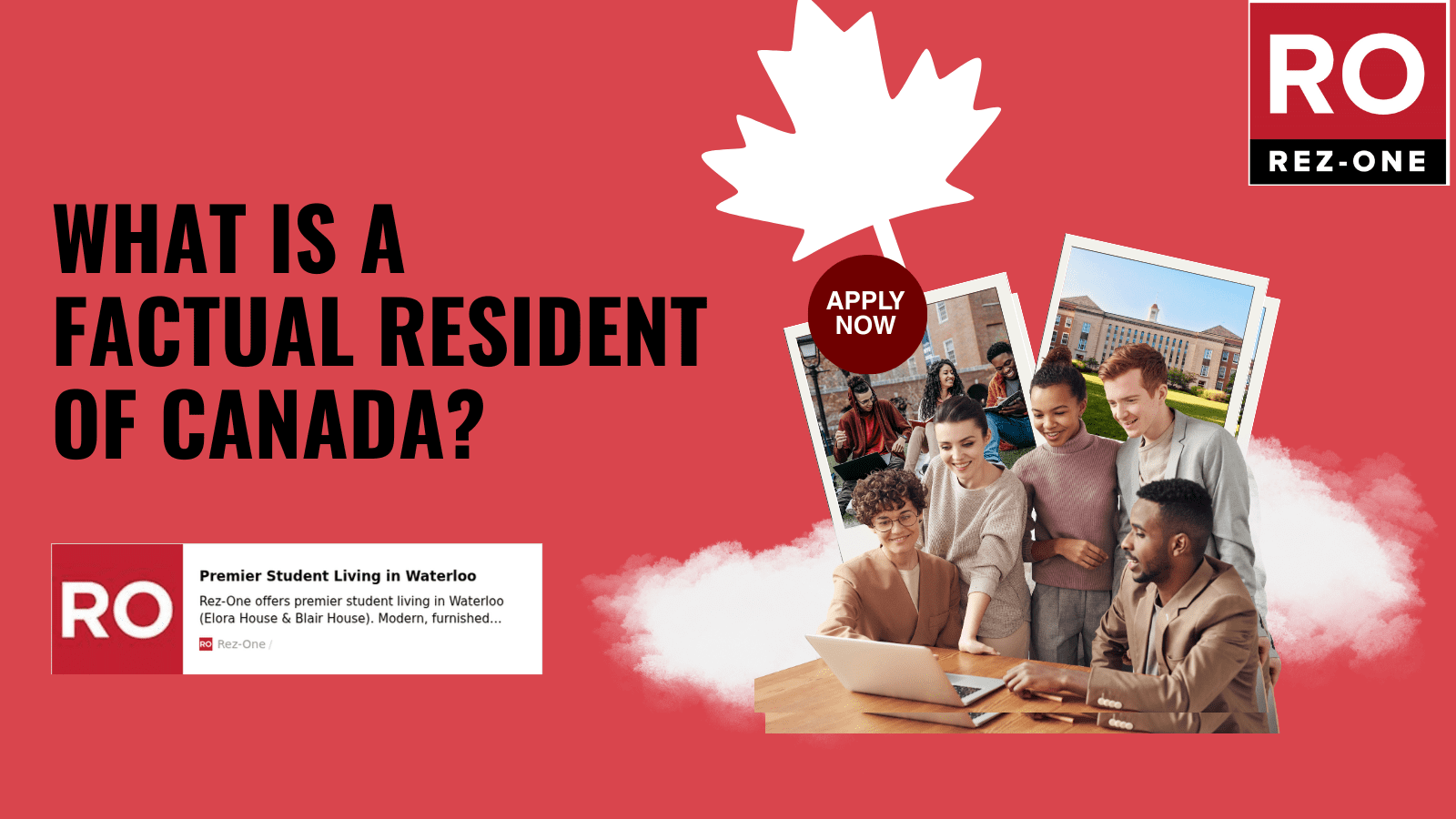 What is a Factual Resident of Canada